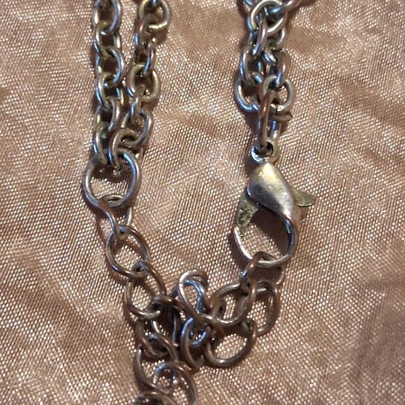 Multi-Color Faux Chalcedony 2 Strand Necklace - Picture 5 of 5